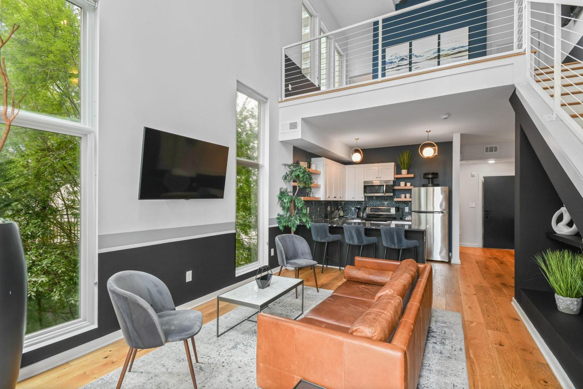 Apartmán Stupendous Heart Of Piedmont Park Two Story Loft Atlanta Exteriér fotografie