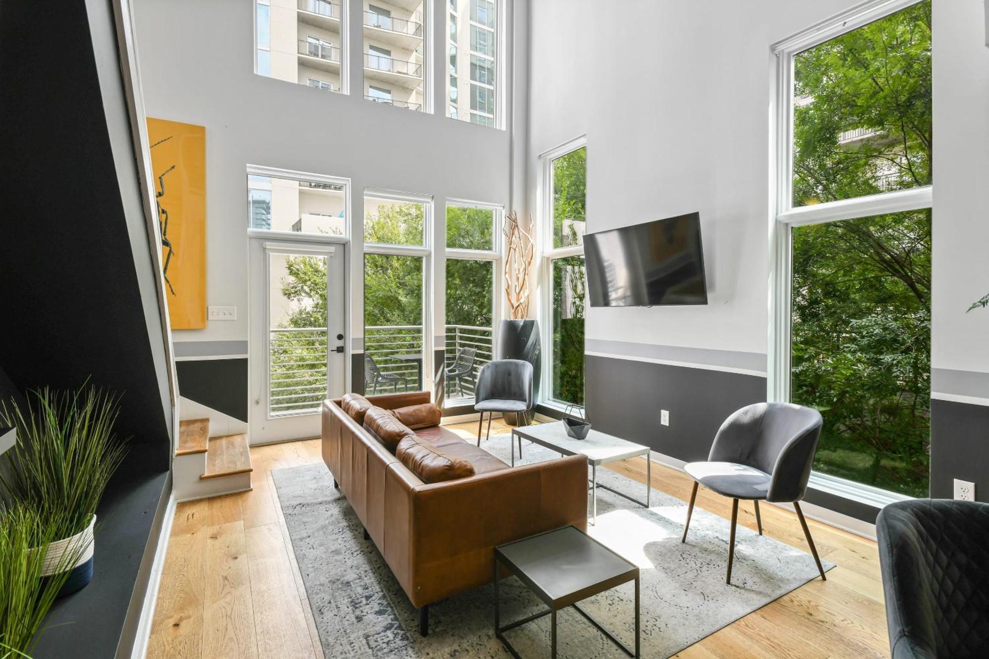 Apartmán Stupendous Heart Of Piedmont Park Two Story Loft Atlanta Exteriér fotografie