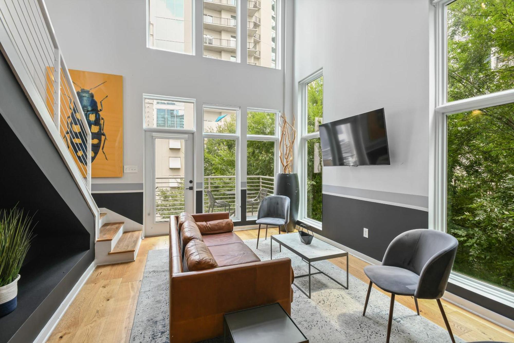 Apartmán Stupendous Heart Of Piedmont Park Two Story Loft Atlanta Exteriér fotografie